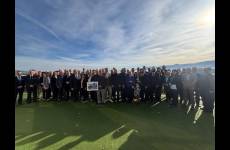 Zdjęcie grupowe uczestników wydarzenia.