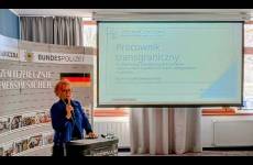 Wystąpienie Dyrektor Ośrodka Agaty Kostyk-Lewandowskiej.